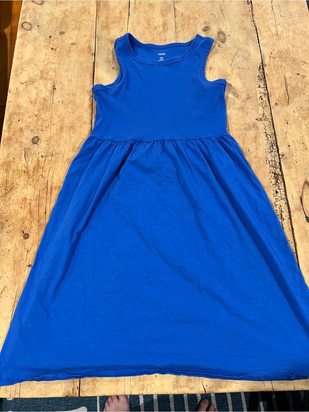 Sonoma cobalt blue knit tank dress.